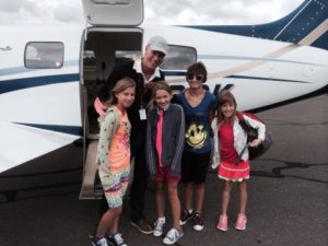 7.14.2014_Mia, Tessa, Chloe, & Krista Lewis from Valparaiso,IN_Heartland_Pilot Gregg Ostrander